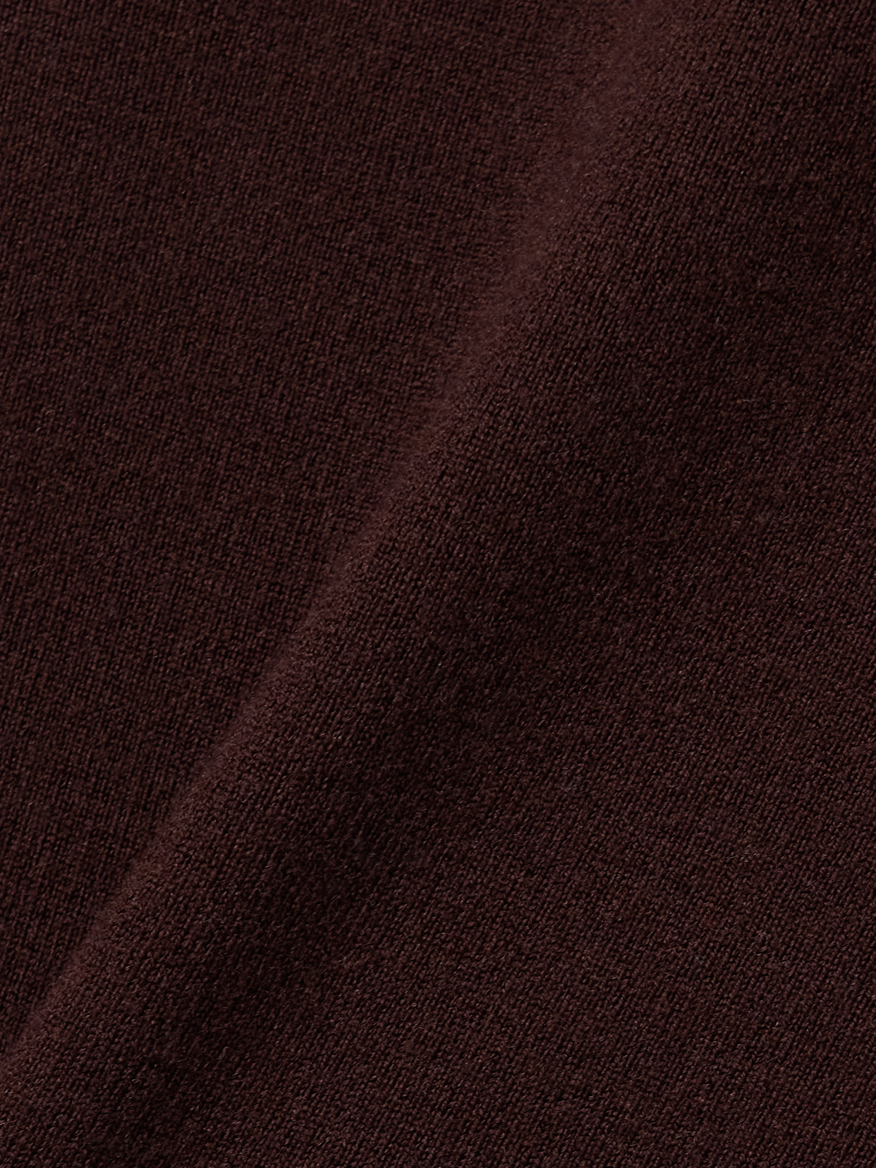 La Ligne Ruched Merino Wool Midi Dress In Brown