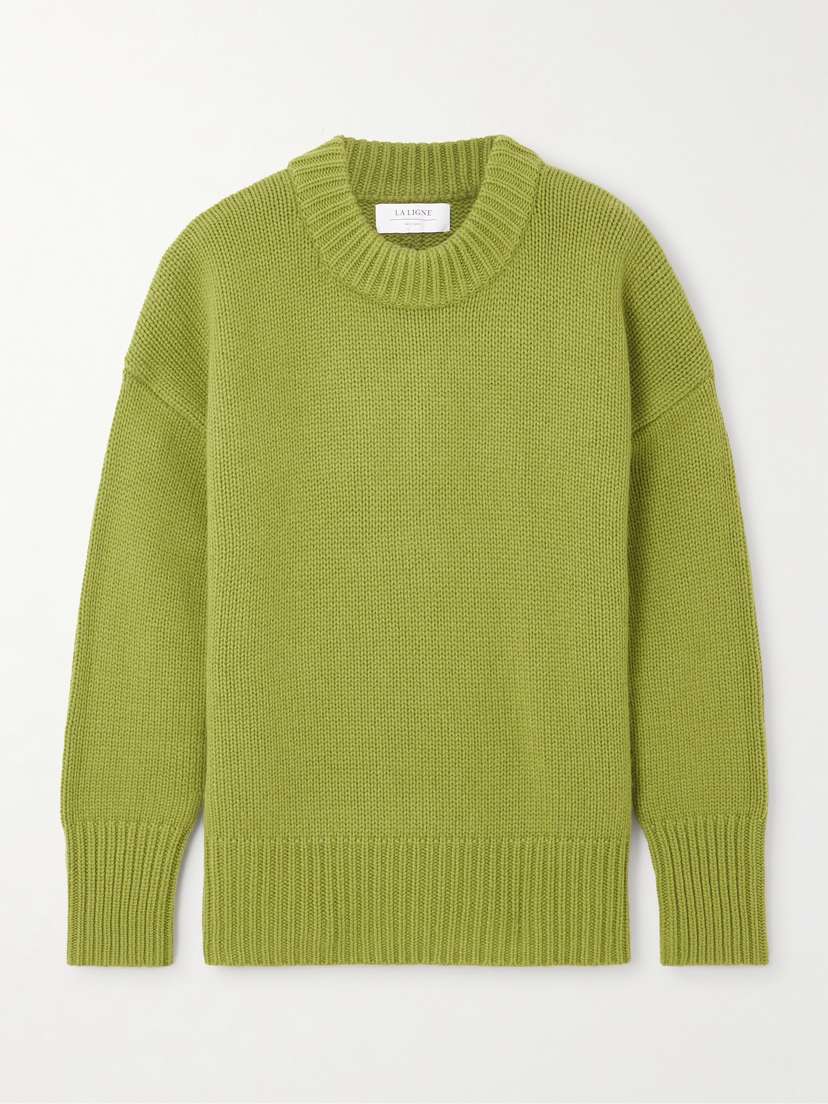 La Ligne Marin Wool And Cashmere-blend Sweater