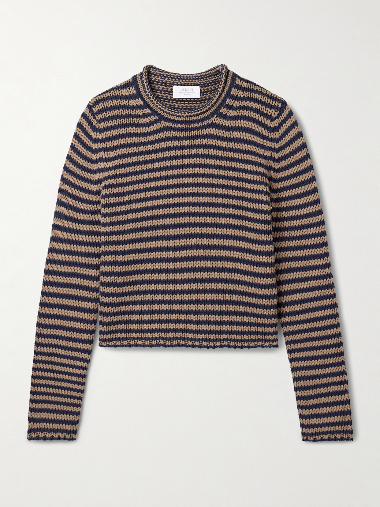La Ligne Mini Marina Striped Cotton Sweater In Multi