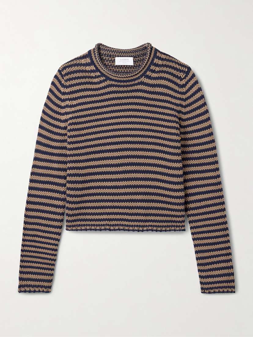 La Ligne Mini Marina Striped Cotton Sweater