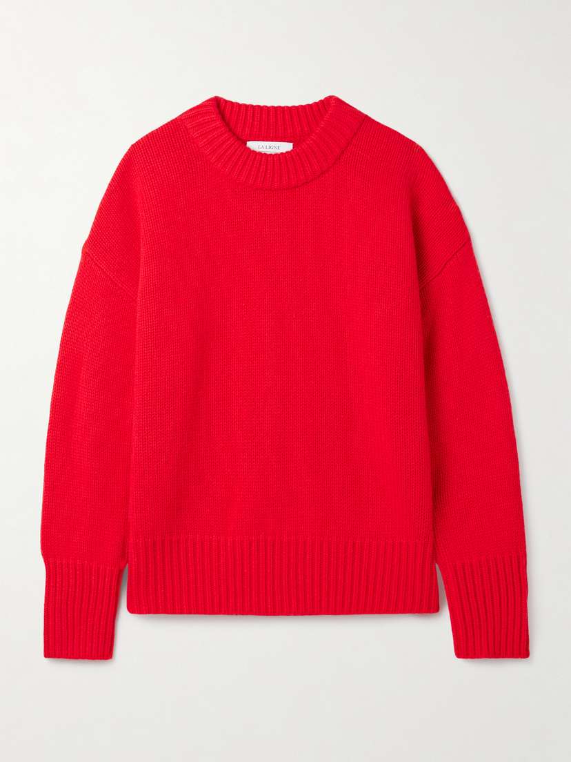 La Ligne Marin Wool And Cashmere-blend Sweater