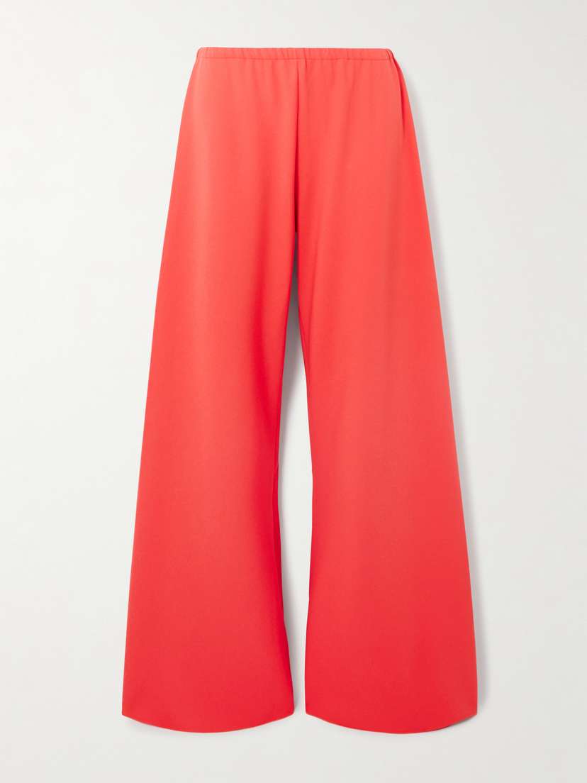 La Ligne Colby Recycled-crepe Wide-leg Pants