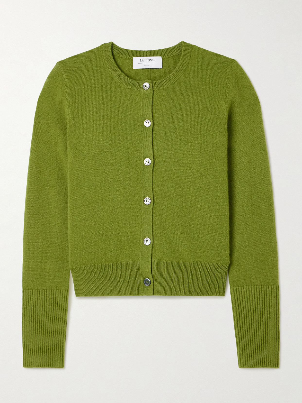 La Ligne Cashmere Cardigan In Multi