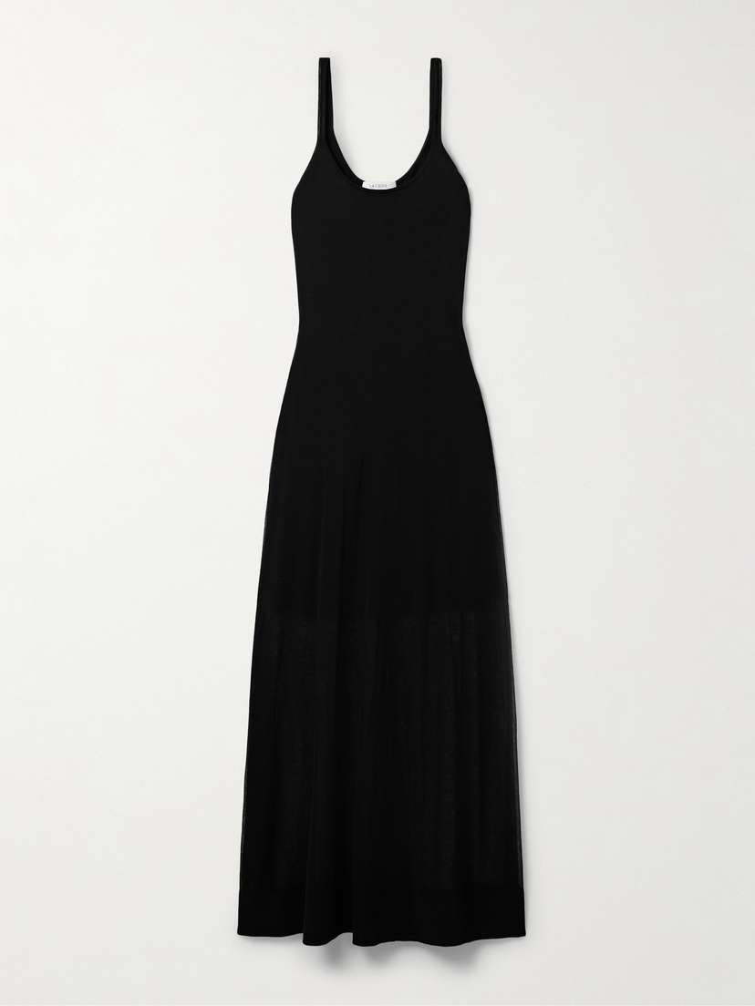 La Ligne Tess Cotton-blend Maxi Dress
