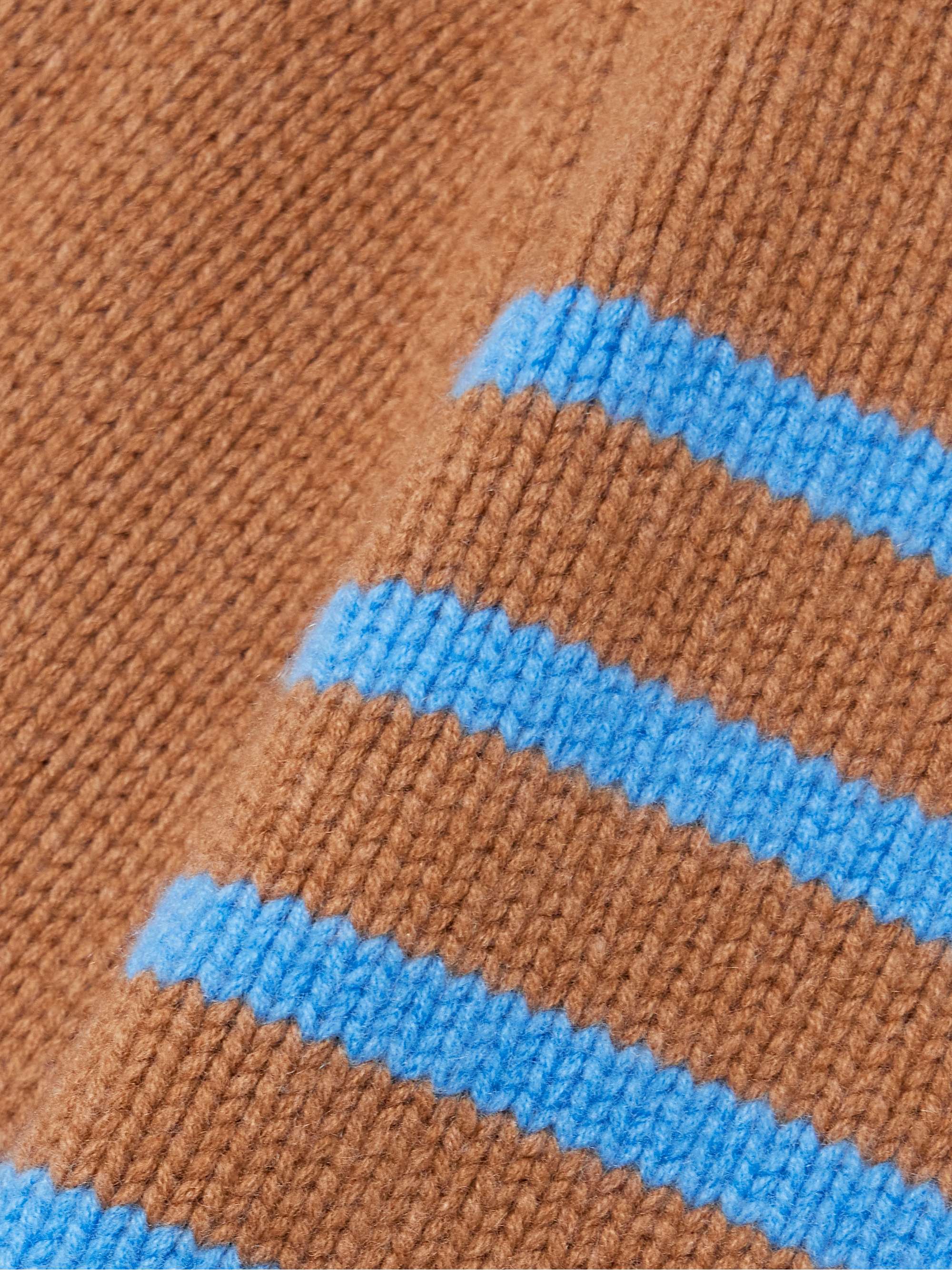 LA LIGNE Mini Marin striped wool and cashmere-blend sweater