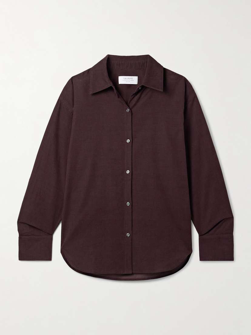 La Ligne Alain Cotton-corduroy Shirt