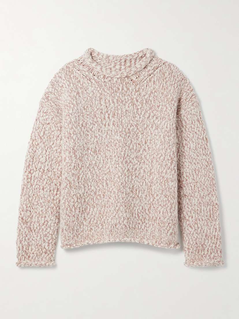 La Ligne Eclair Merino Wool-blend Sweater