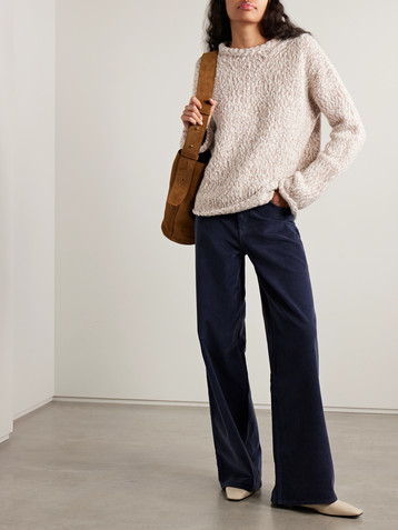 La Ligne Fluffy Marina merino wool-blend sweater