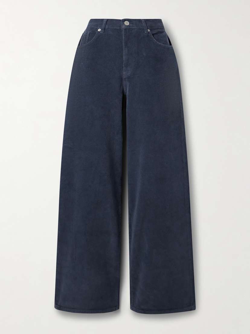 La Ligne Isadora Corduroy Wide-leg Pants
