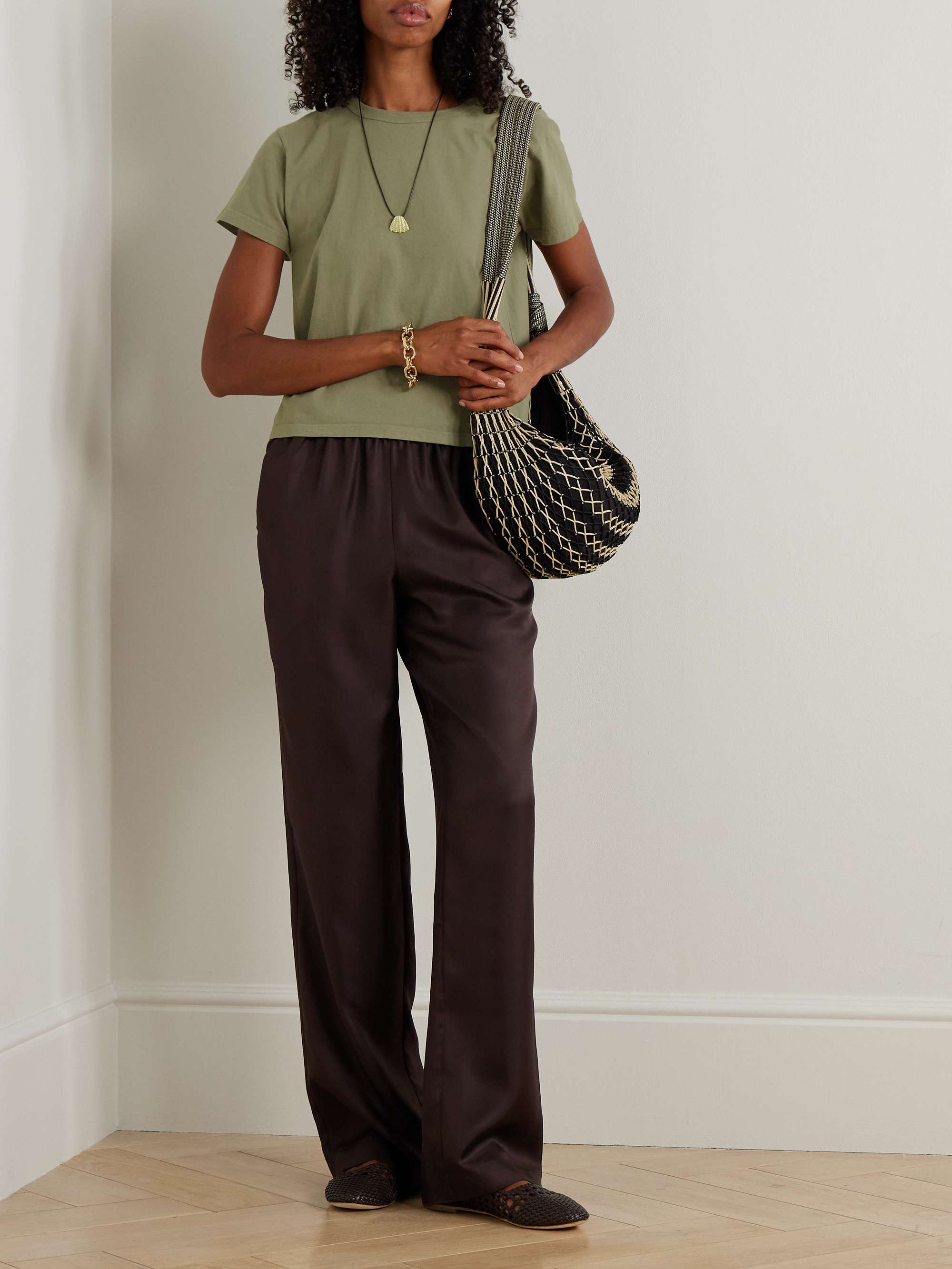 LESET Margo cotton-jersey T-shirt