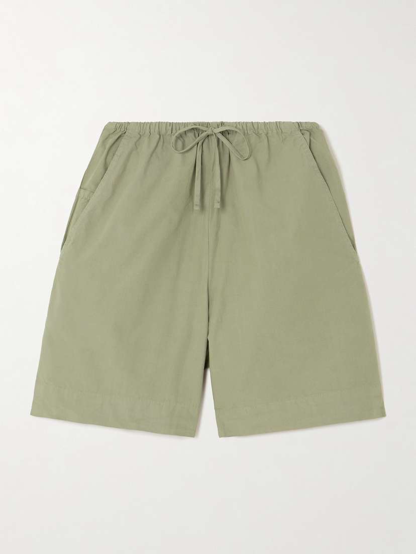 LESET Kyoto Cotton-poplin Shorts