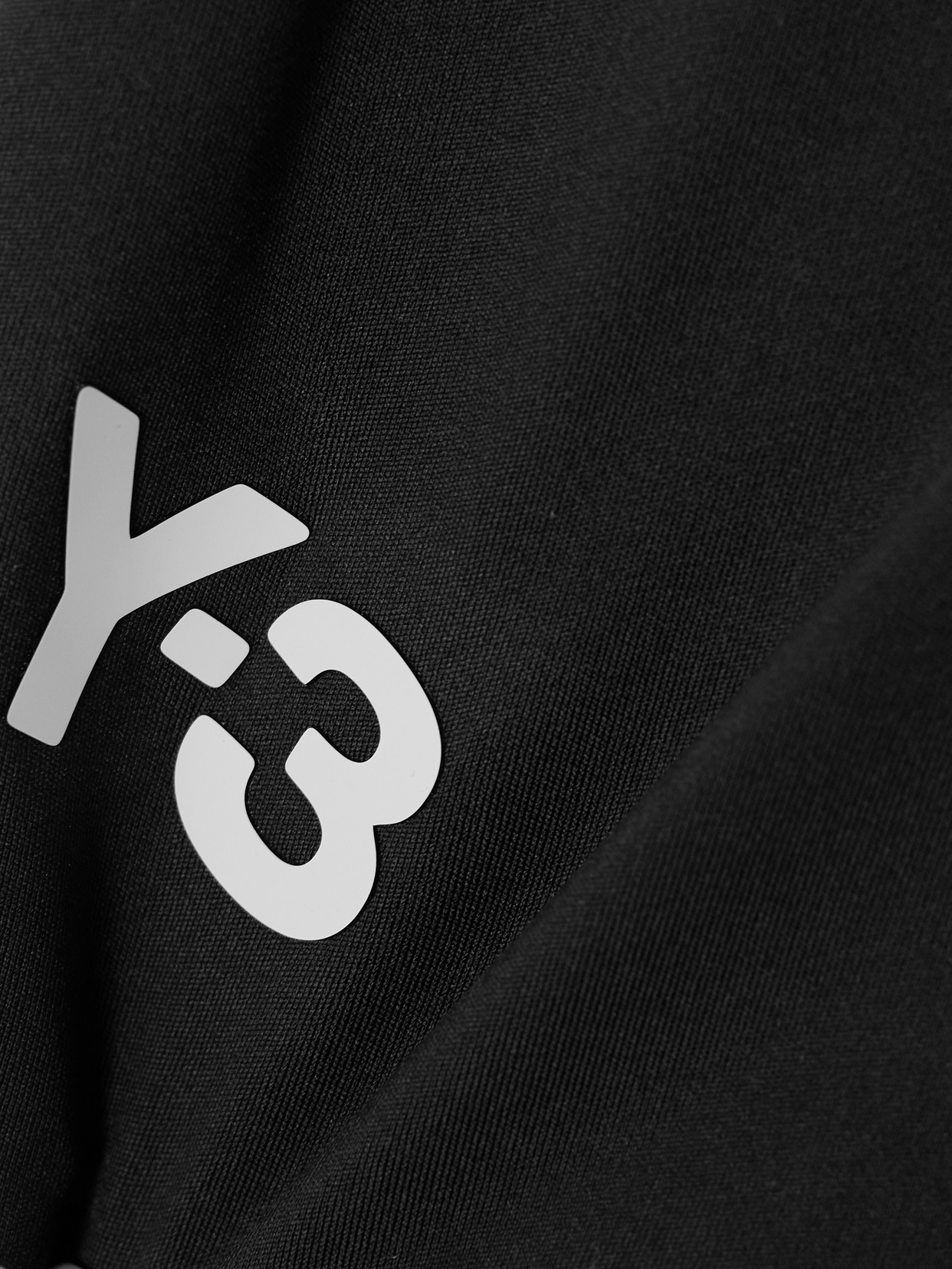 Adidas Originals + Y-3 Appliquéd Stretch Recycled-jersey Shorts In Black