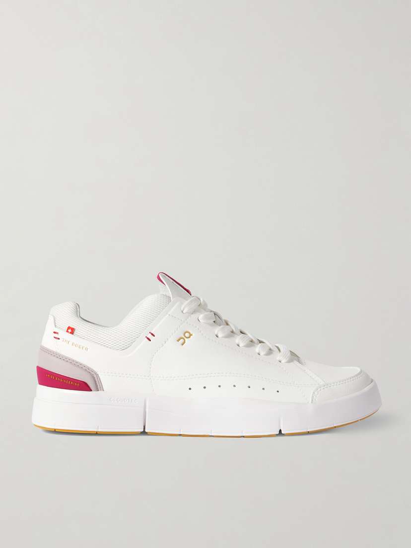 ON + Roger Federer The Roger Centre Court Leather Sneakers