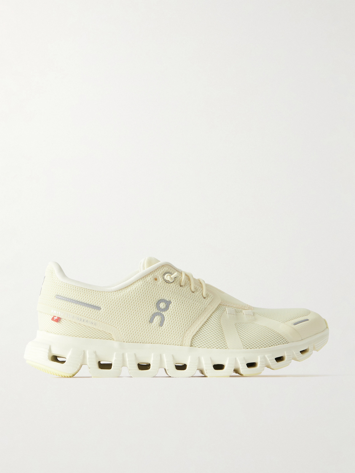 On Cloud 6 Mesh Sneakers In Neutral