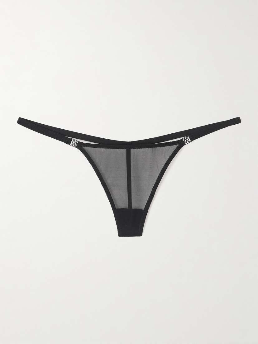 Kiki de Montparnasse Brienne Mesh Thong