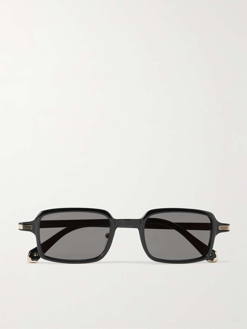 Cartier Eyewear Première De Cartier Rectangular-frame Acetate Sunglasses
