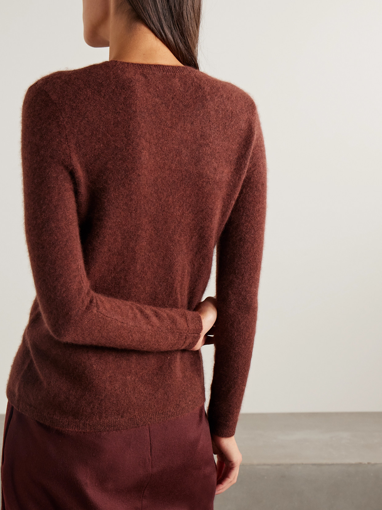 Cashmere And Silk-Blend Sweater