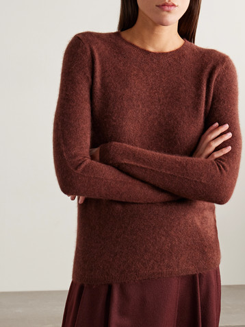 CO Cashmere and silk-blend sweater