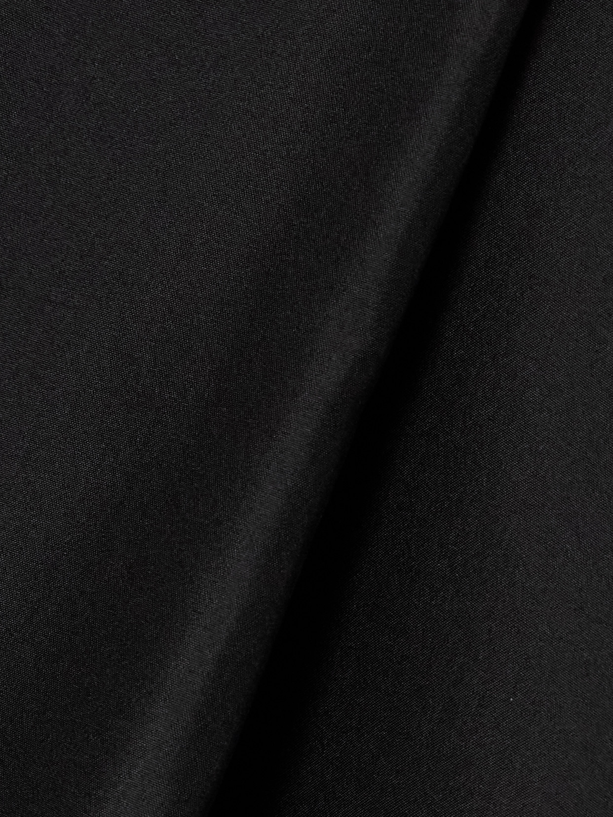 Liberowe Tie-detailed Silk Shirt In Black