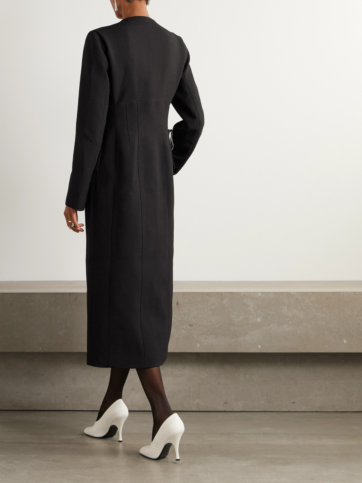 Liberowe Wool Coat In Black
