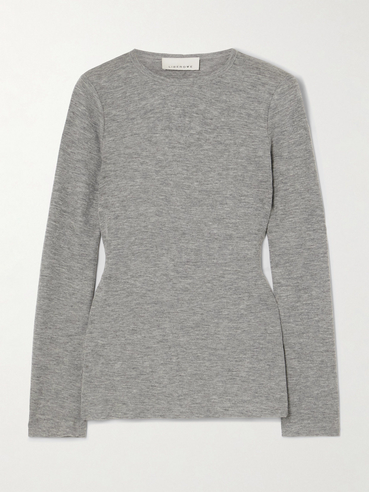 Liberowe Jersey Top In Gray