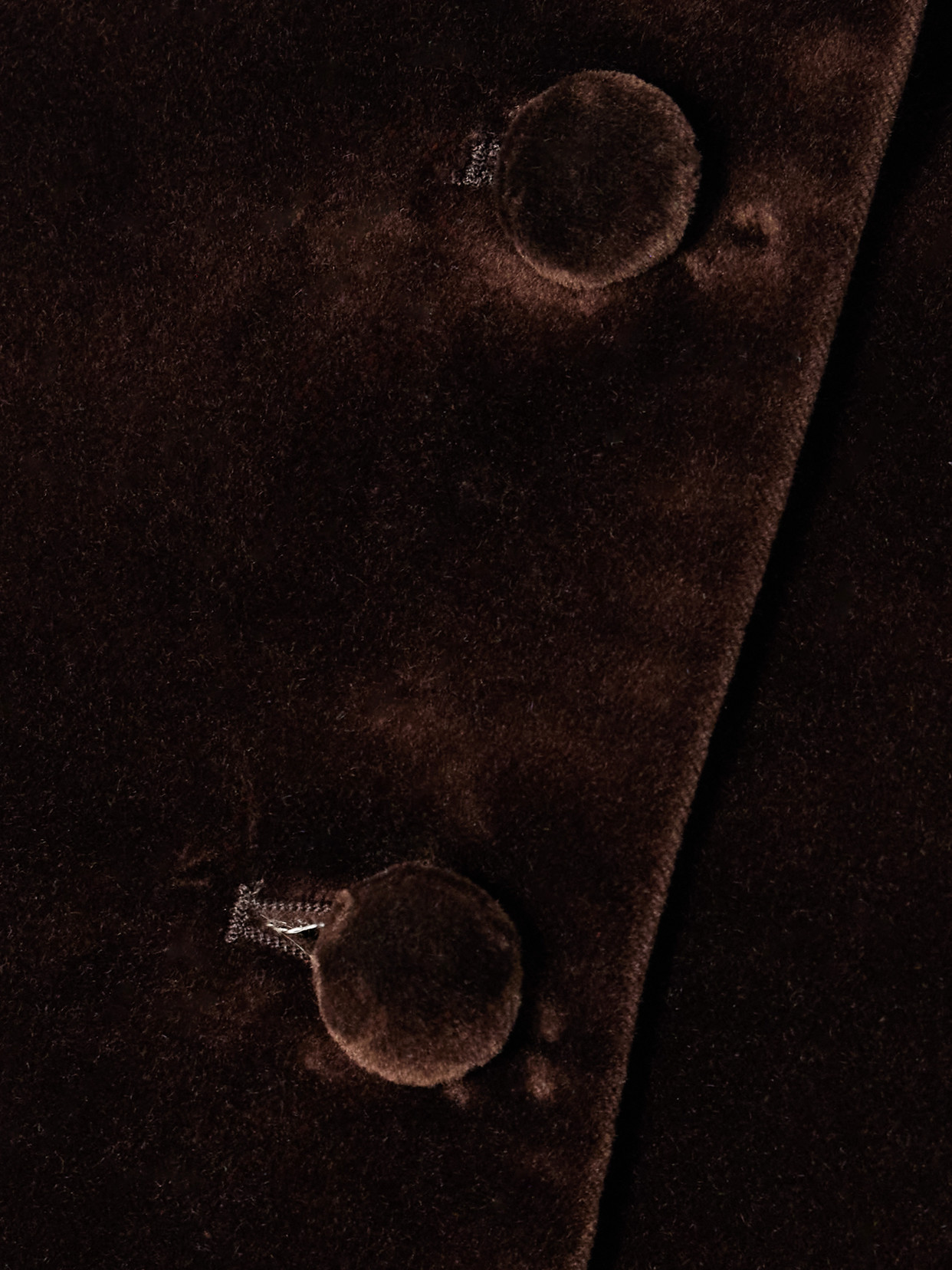 Liberowe Cotton-velvet Peplum Jacket In Brown