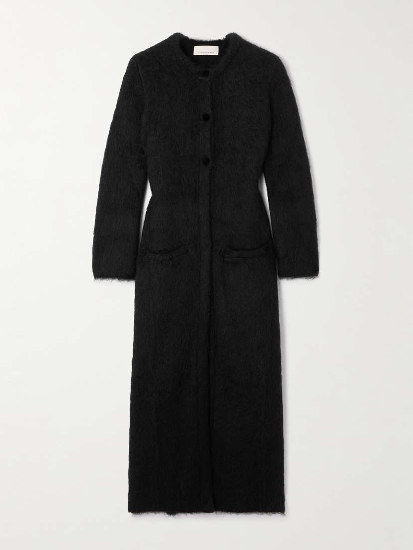 LIBEROWE Bianca Brushed Alpaca-blend Cardigan