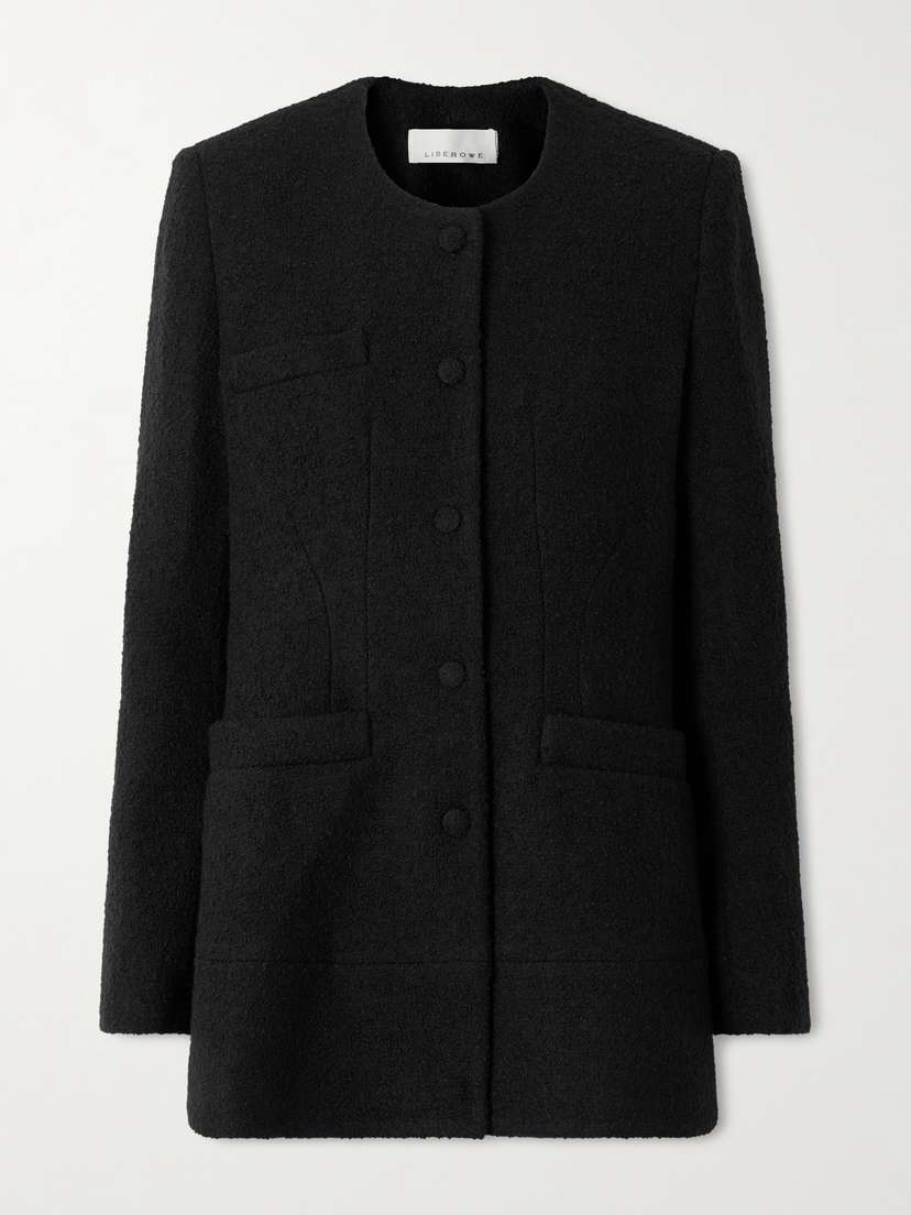 LIBEROWE Otto Wool-blend Bouclé-tweed Jacket