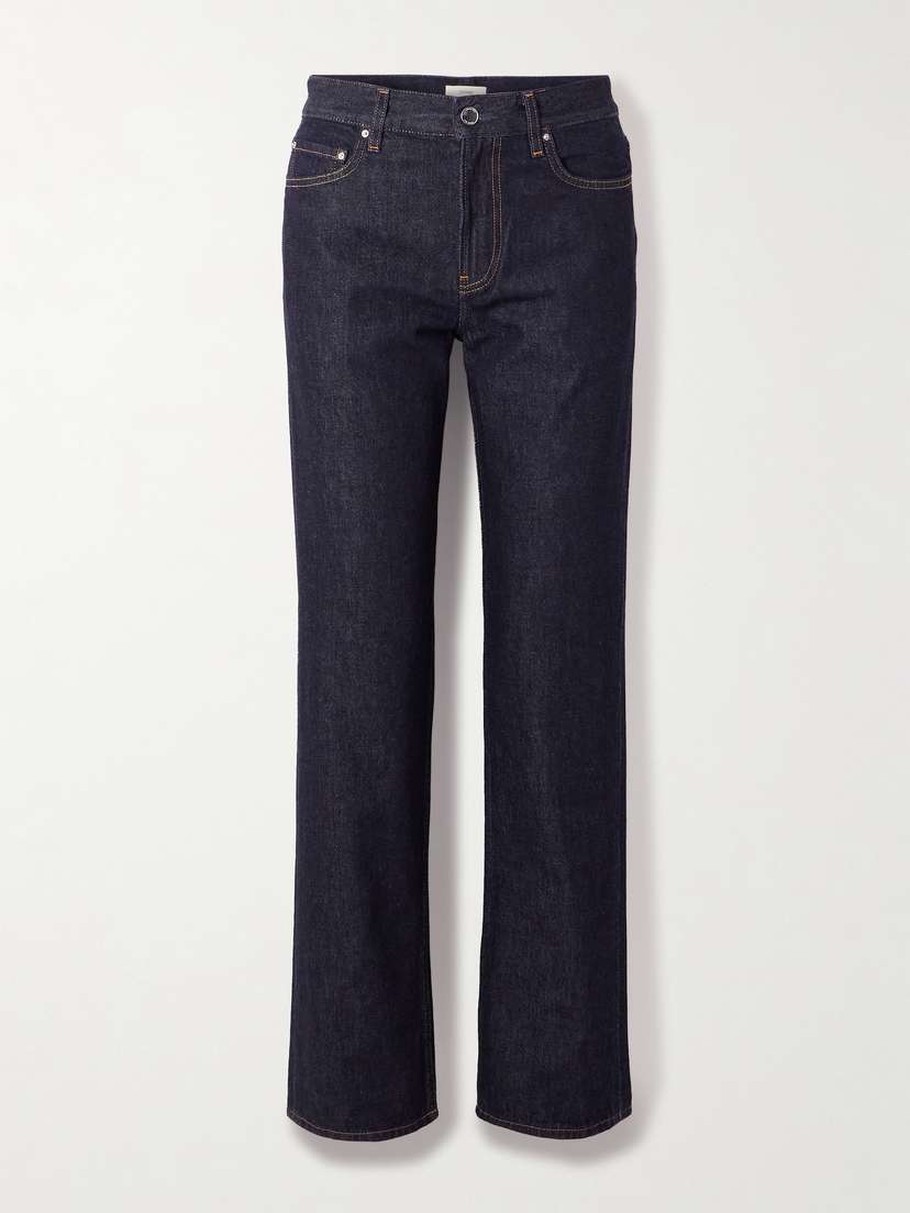 TOTEME Low-rise Straight-leg Organic Jeans