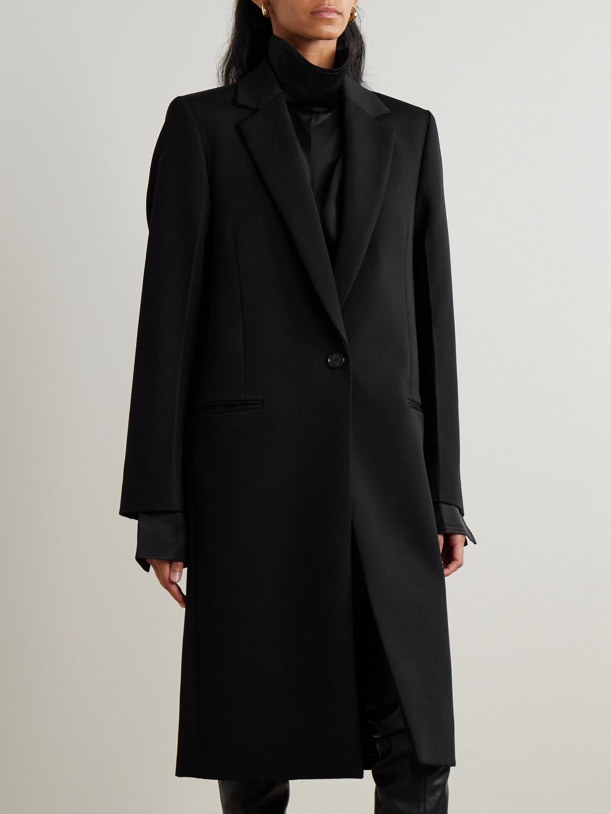 Garderob Grain De Poudre Wool-Blend Coat