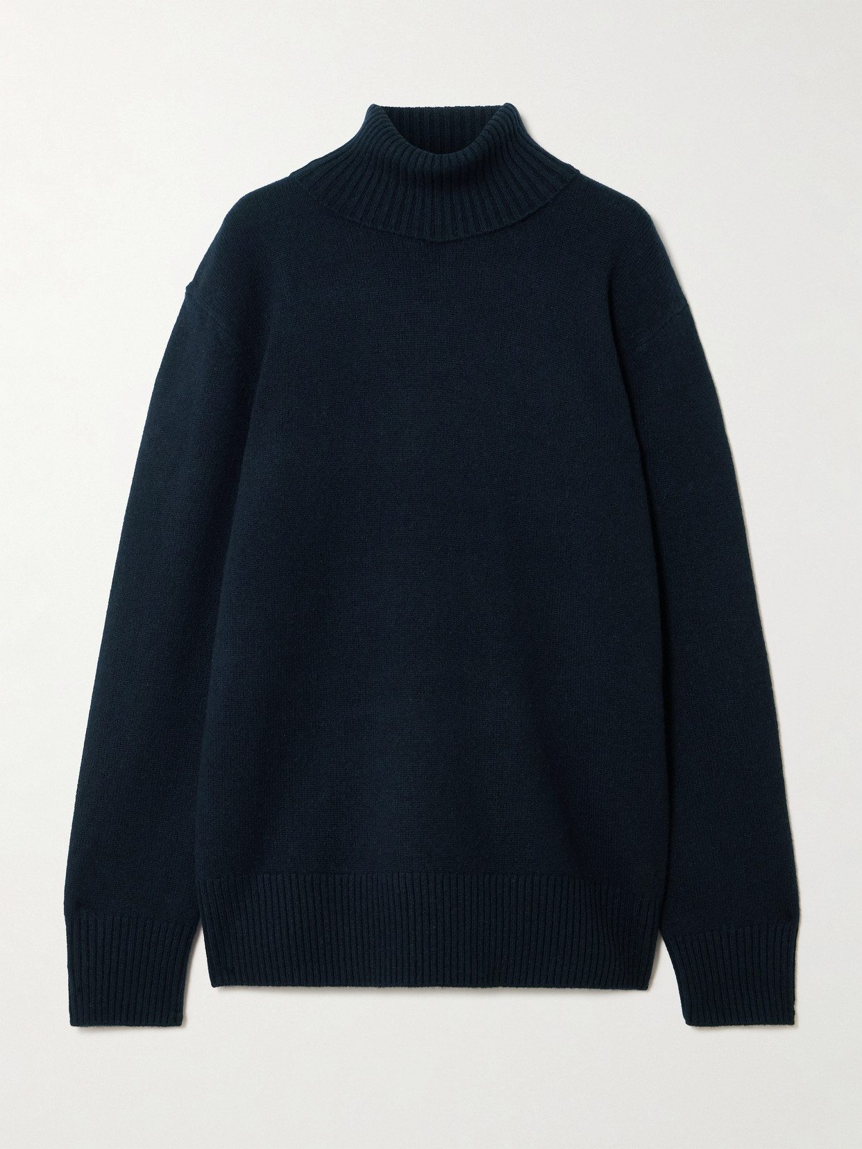 Totême Cashmere Turtleneck Sweater In Blue