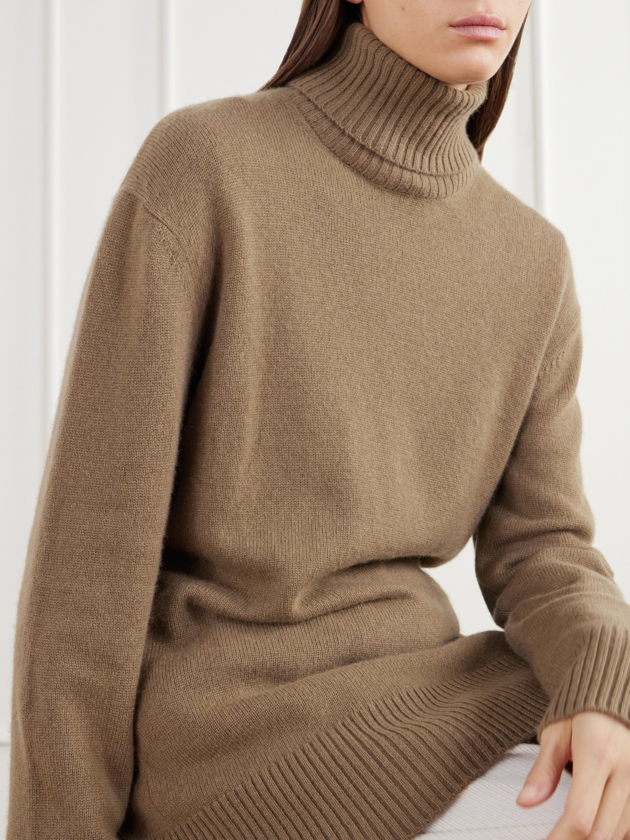 Cashmere Turtleneck Sweater