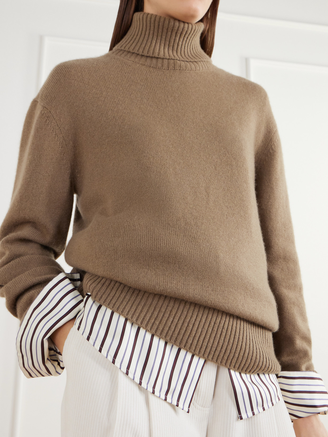 Cashmere Turtleneck Sweater