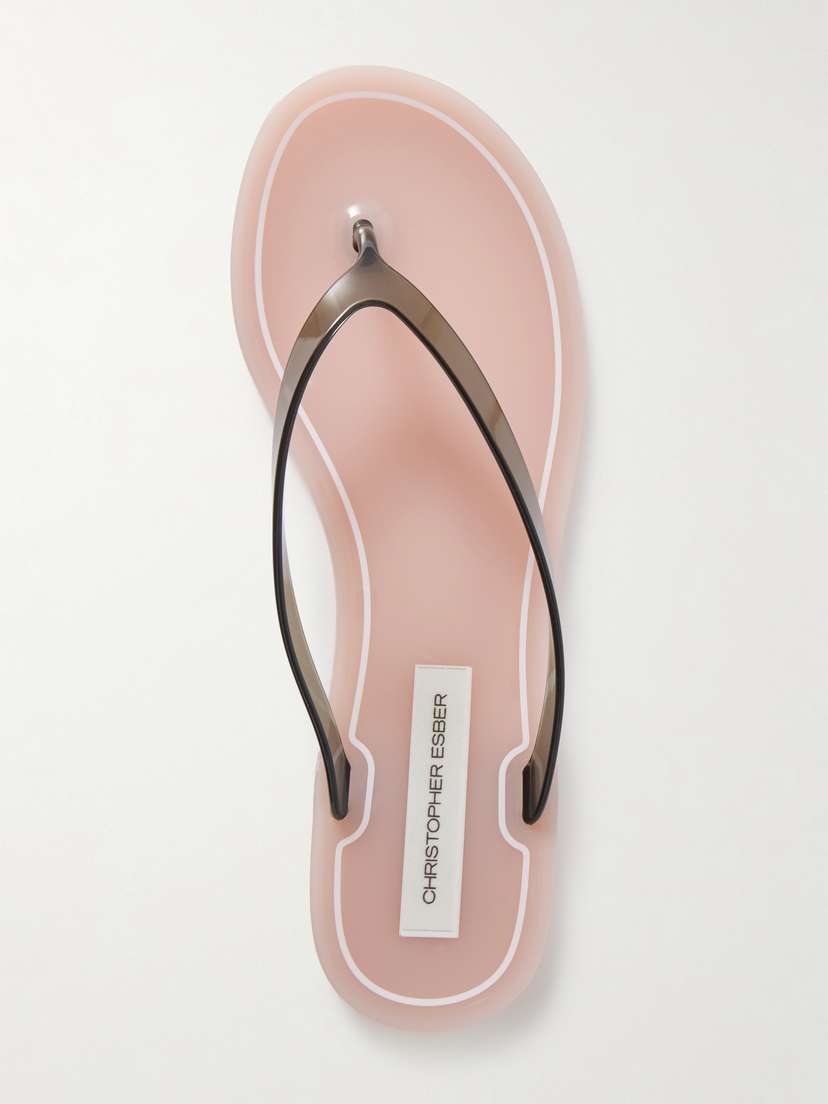 Christopher Esber Jo Pvc Flip Flops