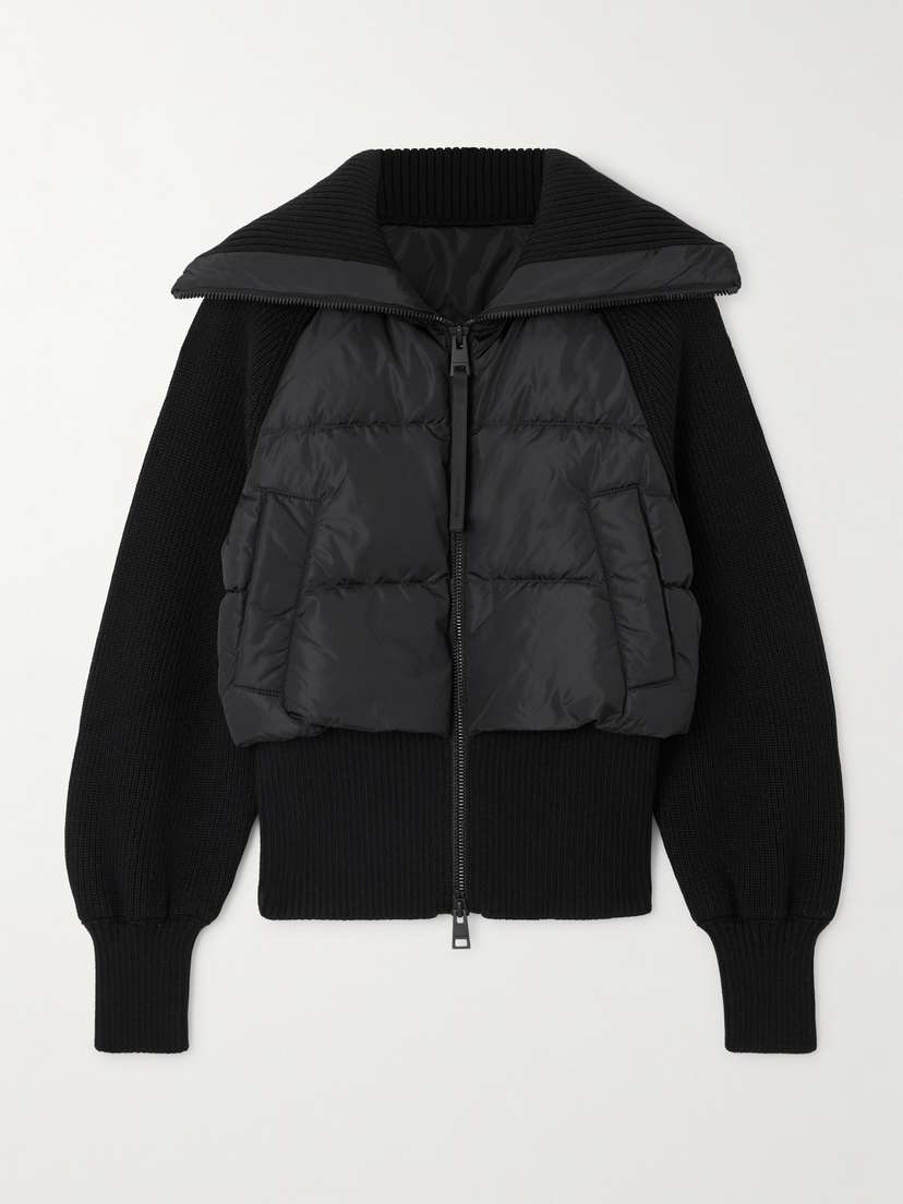 Canada Goose Hybridge® Astoria Wool-trimmed Quilted Shell Down Jacket