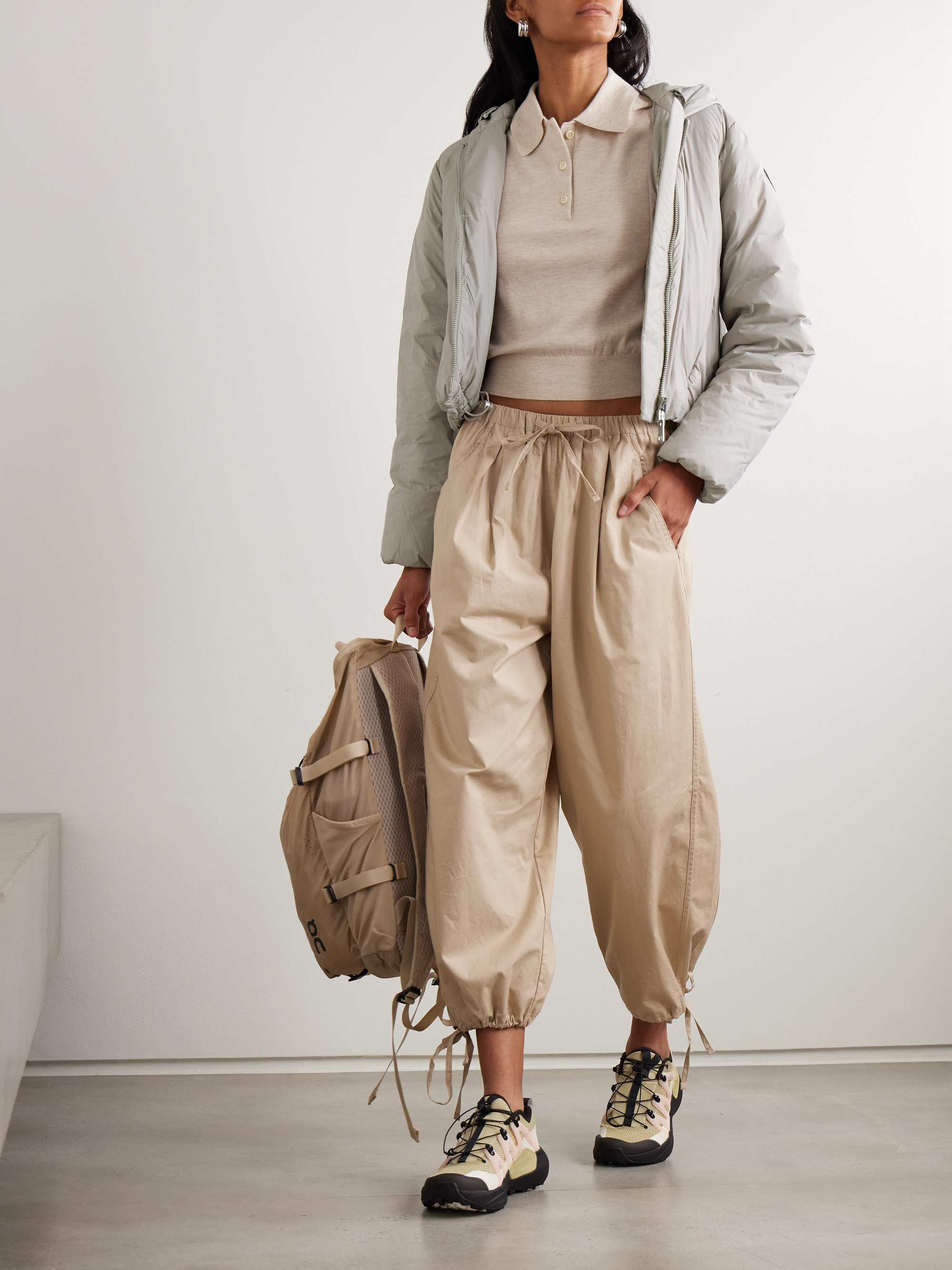 Canada Goose Elba cropped padded shell down jacket thumbnail