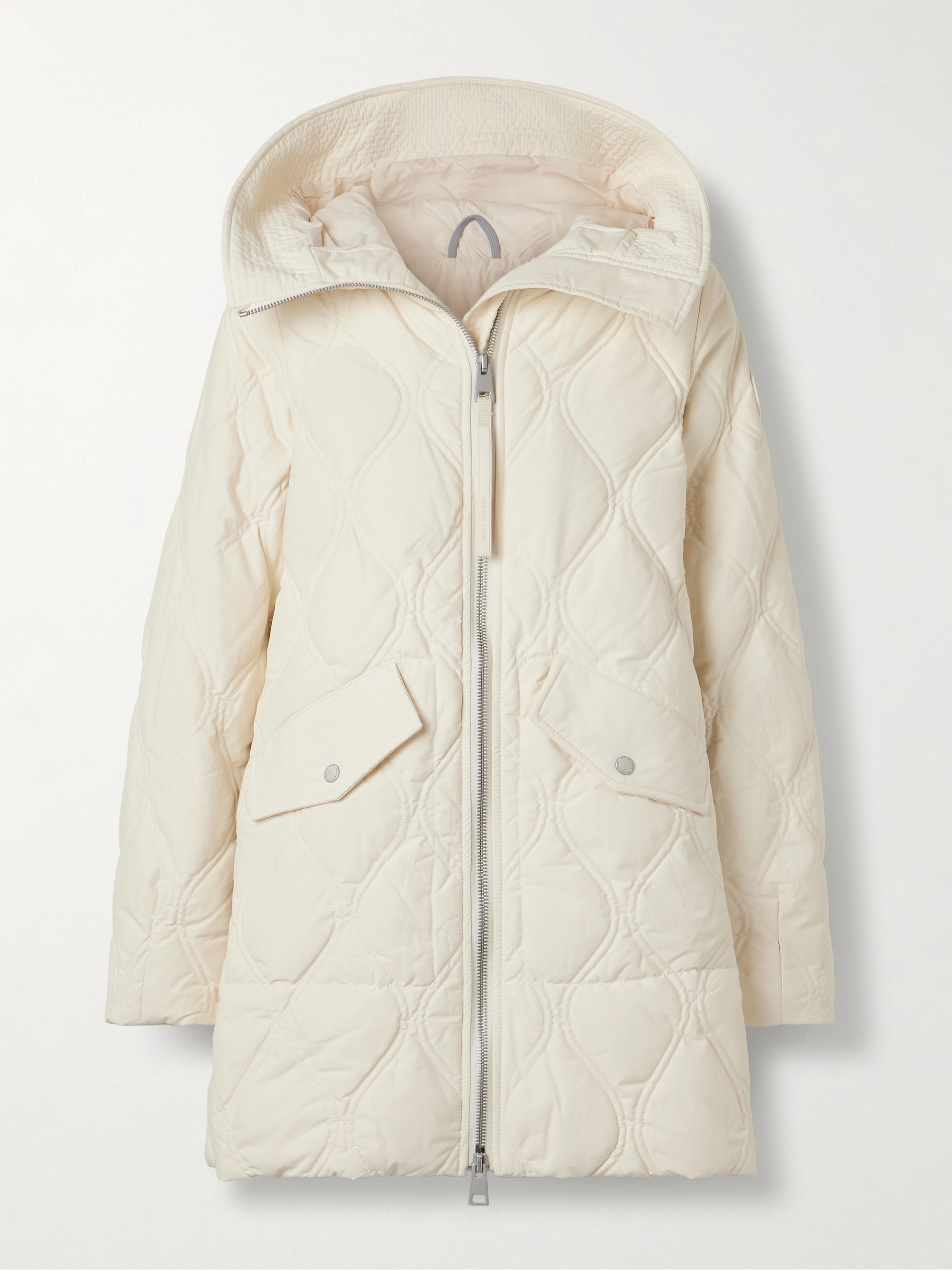 Canada Goose Alessia hooded quilted cotton-blend ripstop down coat