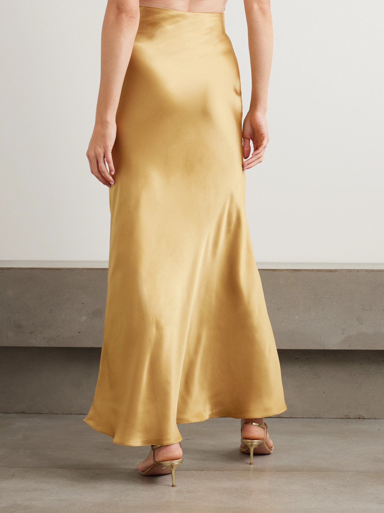 Sublimes Silk-Charmeuse Maxi