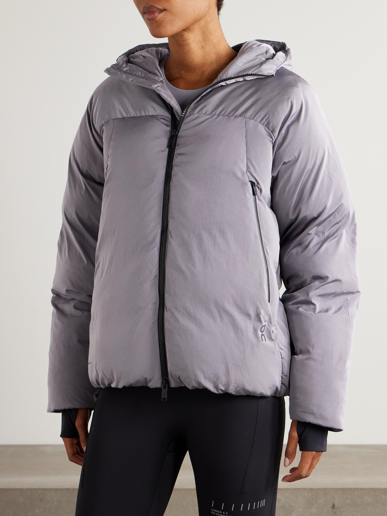 On All-day Thermatec™ Padded Jacket In Gray