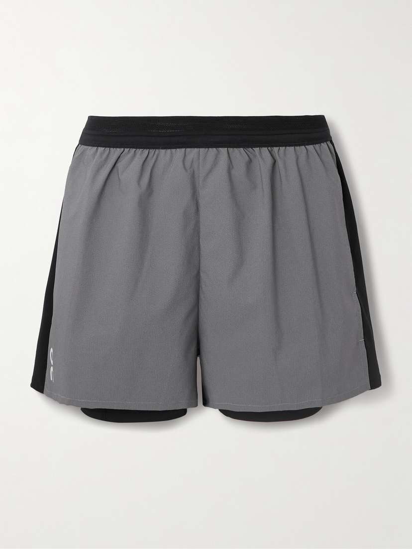 ON Lumos Performance Layered Recycled-shell Shorts