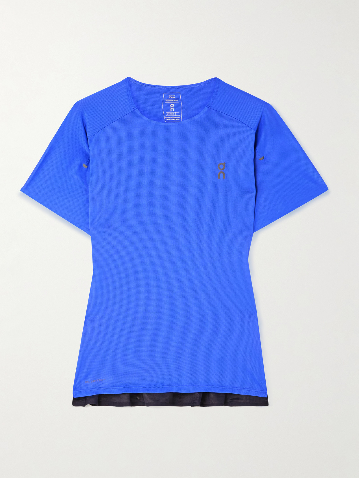 On Performance-t Stretch Recycled-mesh T-shirt In Blue