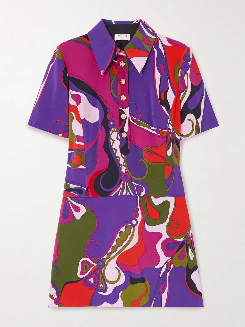 PUCCI Printed Cady Mini Dress