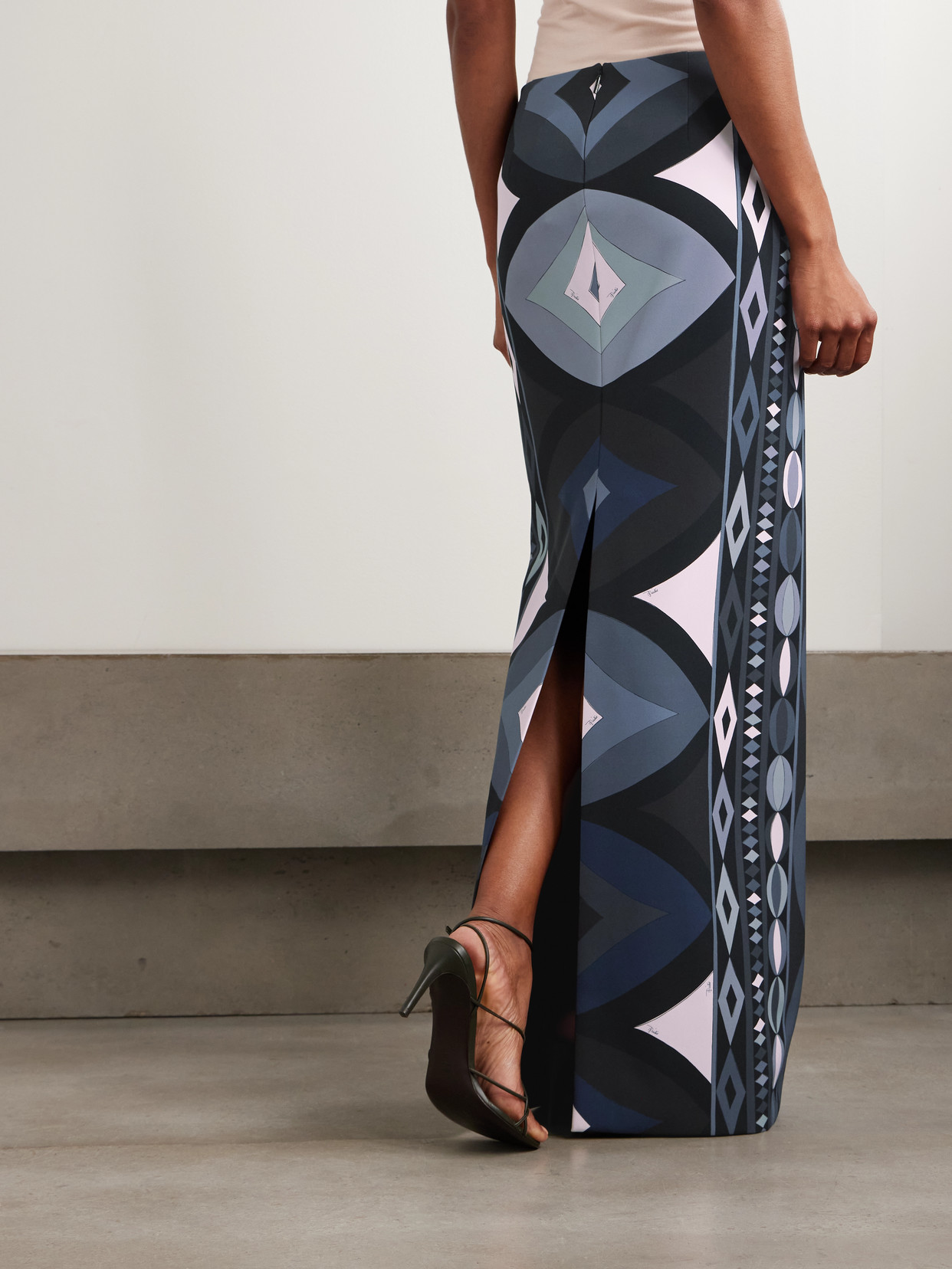 Pucci - Printed Stretch-Scuba Maxi