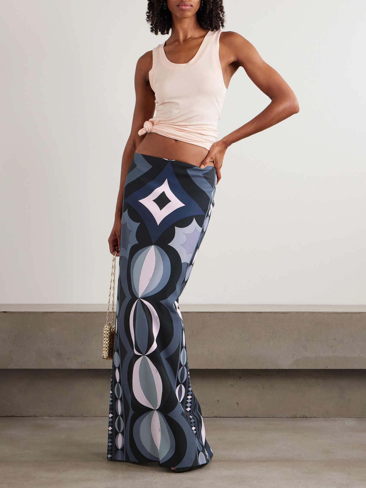 Pucci - Printed Stretch-Scuba Maxi
