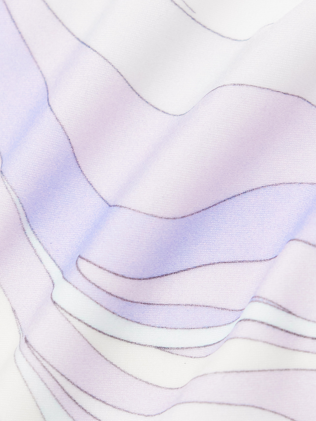 Pucci Printed Bikini Briefs In Purple