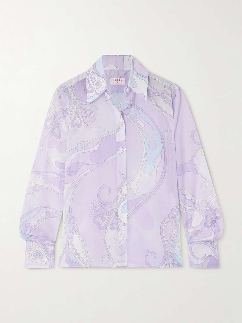 PUCCI Printed Cotton Shirt