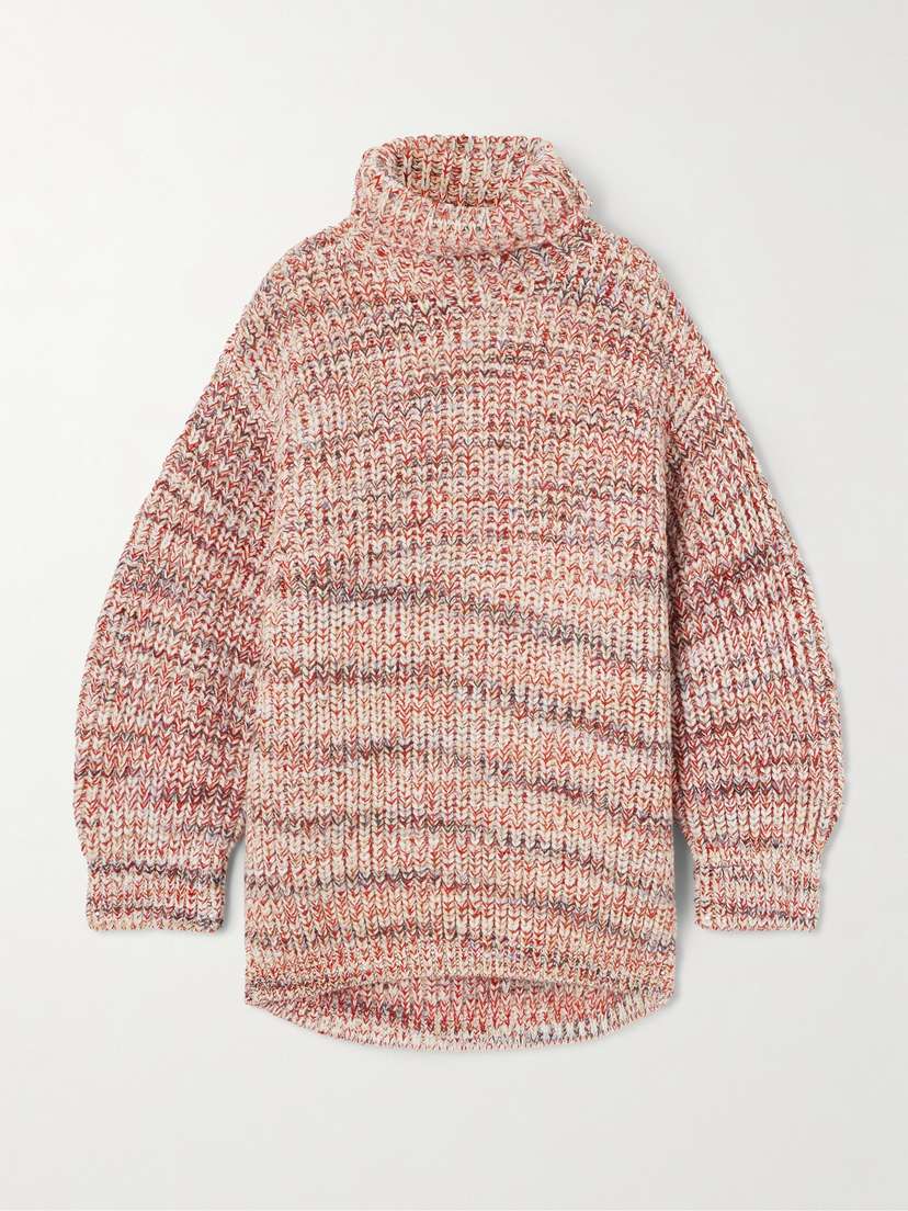 Missoni Ribbed Wool Turtleneck Sweater