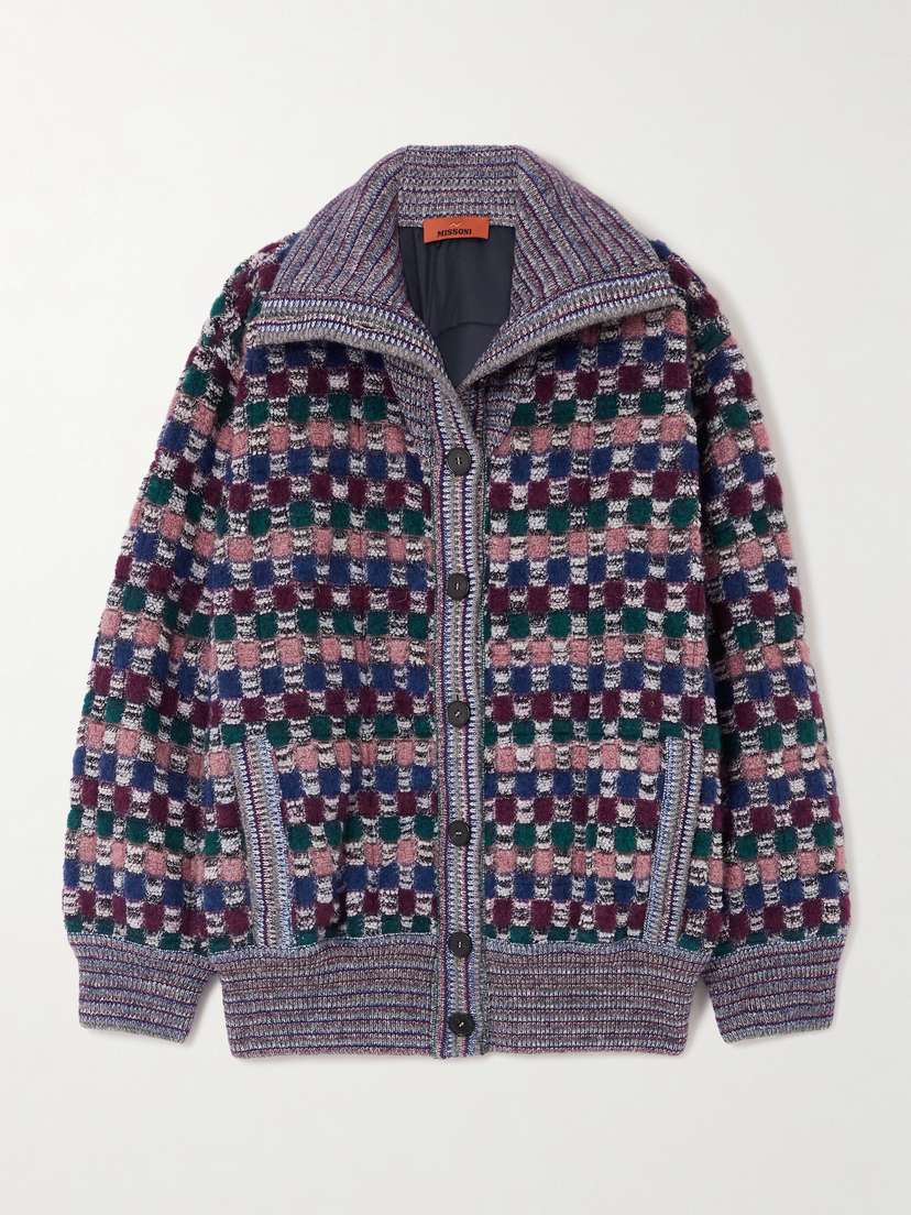 Missoni Checked Wool-blend Jacket