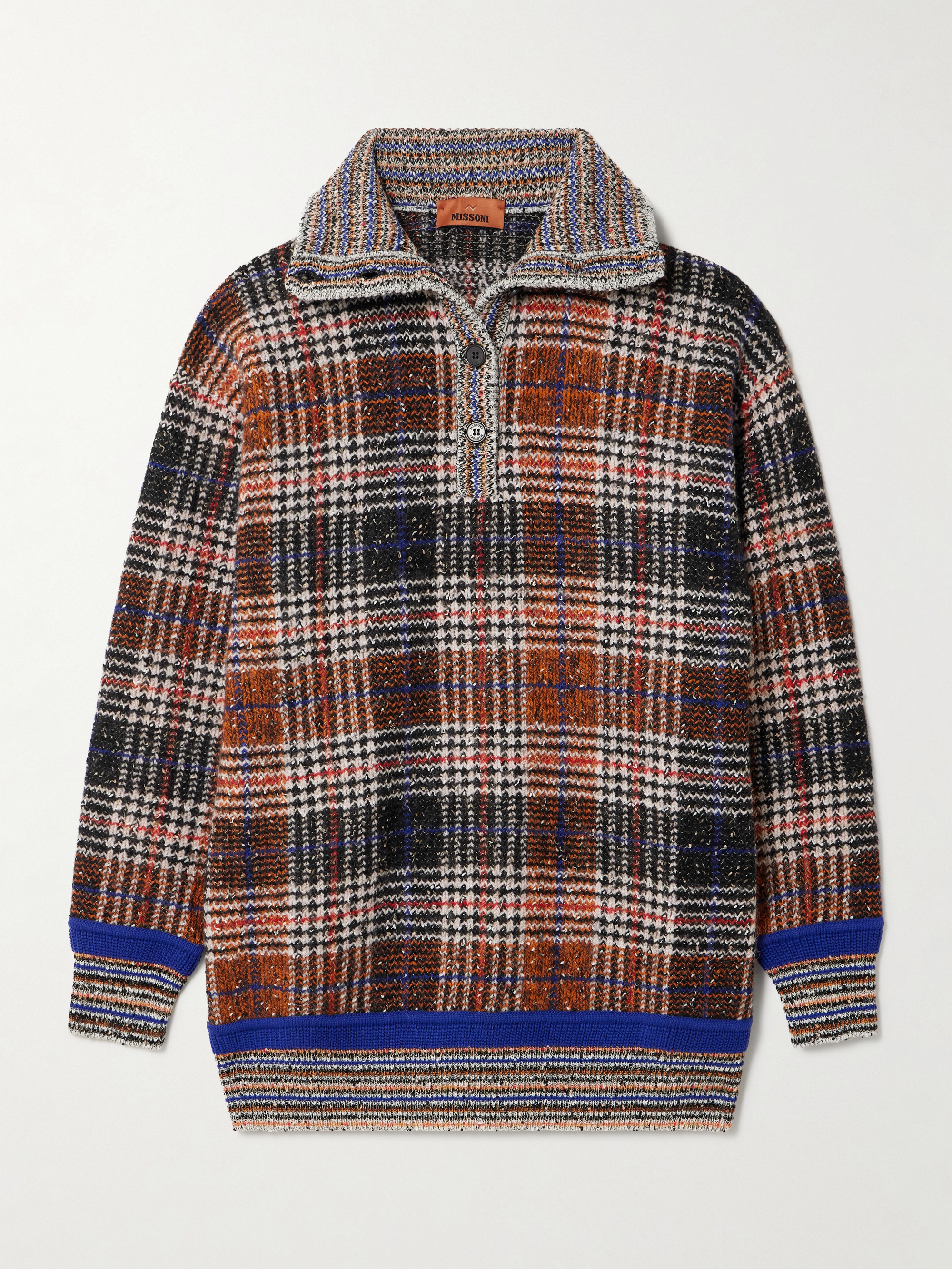 Missoni - Checked knitted tunic | Plush