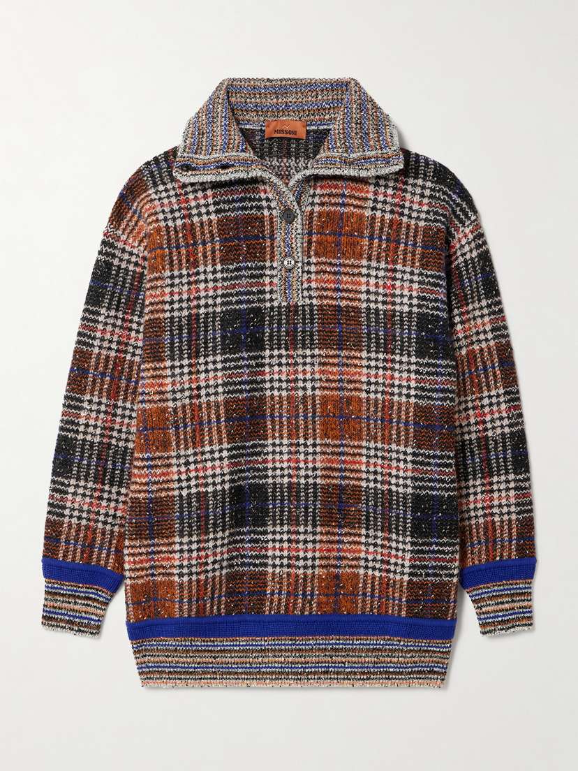 Missoni Checked Knitted Tunic